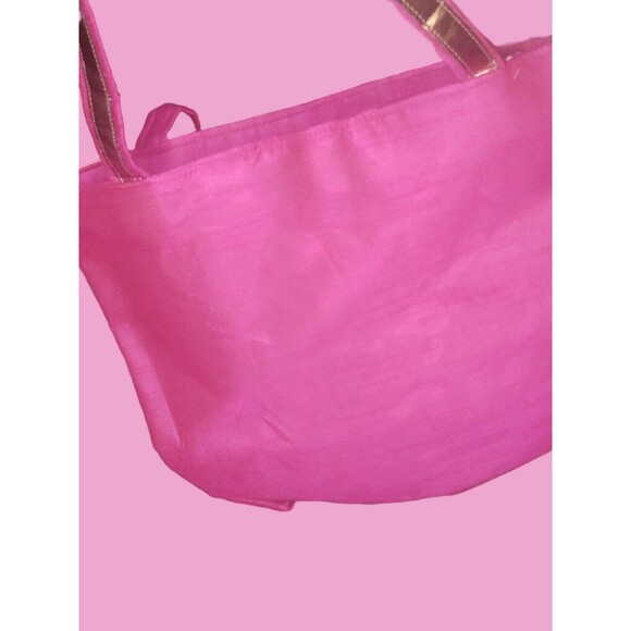 Hot Pink Beautiful Women Tote Bag - Picture 5 of 6